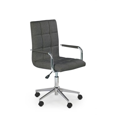 Кресло компьютерное HALMAR GONZO 3 темно-серый/хром